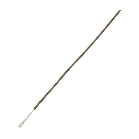 TRU COMPONENTS 1567219 Cavo per cablaggi LiY 1 x 0.50 mm² Marrone 100 m (1/2)