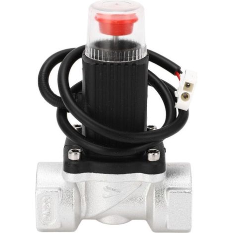 Vanne d'arrêt gaz 1S à fermeture rapide et ouverture manuelle 50 kPa, électrovanne à gaz en alliage d'aluminium G3/4 DN20 (1/5)