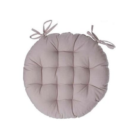 Coprisedia rotondo Anjali beige D38cm - Atmosphera créateur d'intérieur