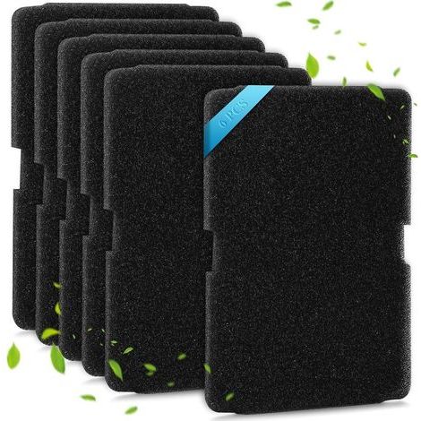6 Pièces Filtre pour Sèche-linge Beko, 240×155×10 mm Filtre Sèche-linge Beko à Condensation et à Pompe à Chaleur (1/5)