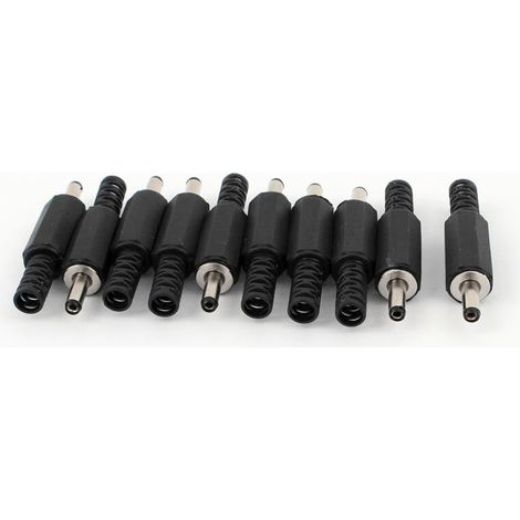 10 pezzi di connettore jack maschio di alimentazione CC 3,5 mm x 1,35 mm parti di ricambio (1/3)