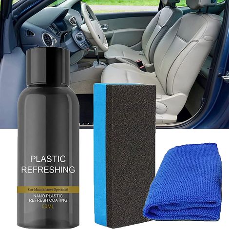 Agent de rénovation pour plastiques automobiles, agent revitalisant pour pièces en plastique, agent de nettoyage pour intérieur automobile (1/5)