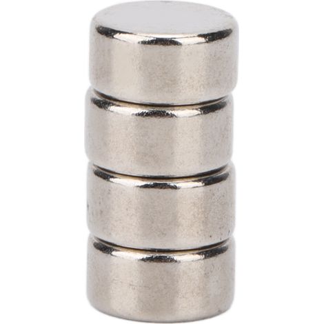 100 aimants en néodyme à vendre, aimants puissants pour l'artisanat, la science, le bricolage et les aimants de réfrigérateur, aimants ronds adaptés à de multiples usages, 84 mm. (1/5)