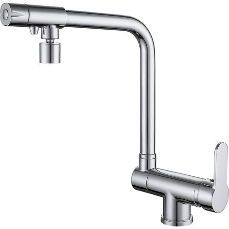 Robinet de cuisine pliable, robinet de cuisine à 3 voies, (1/5)