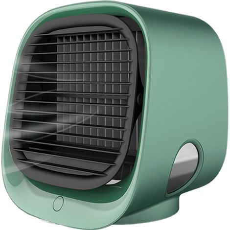Tragbarer Ventilator – Kühlung für Schlafzimmer, leiser Ventilator mit 3 Geschwindigkeiten für Büro, Schule, Garten, Strand, Reisen, Camping