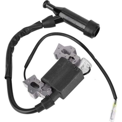 Bobine d'Allumage, Pièces de Générateur pour Générateur à Essence 168F-170F 2KW/3KW, Bobine d’allumage de Rechange avec Bougie d'allumage, bobine allumage (1/4)
