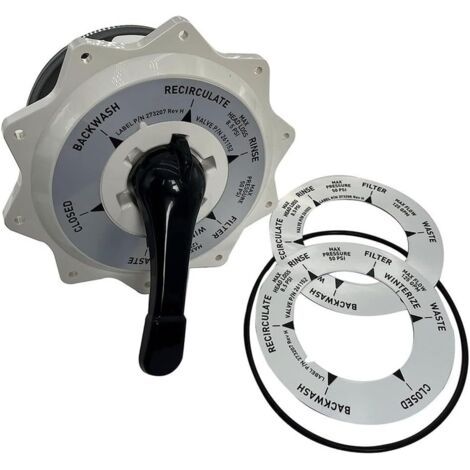 Applicable Valve latérale de rechange pour piscine et spa 270068 270067, valve multi-ports de rechange, montage supérieur et latéral pour piscine spa multiport (1/5)