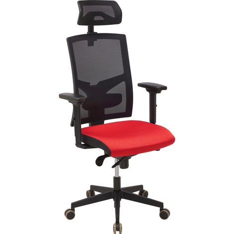 Mömax Chefsessel Boss VIP Rot/Schwarz (1/5)