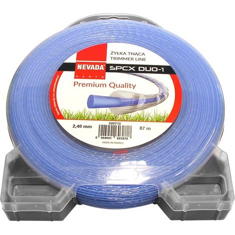 Fil de coupe 2,4 mm x 87 m - SPCX DUO-1 Duoline Premium