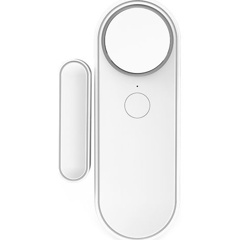 Lot de 4 alarmes porte fenêtre mini sans fil magnétiques WiFi 2.4G TY APP anti-effraction sonores montage facile maison garage appartement alerte basse tension sécurité (1/4)