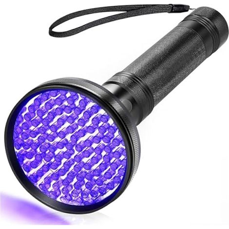 Lampe torche UV pour chats, détecteur de fluorescence, billets de banque, griffes, ultraviolet (1/4)