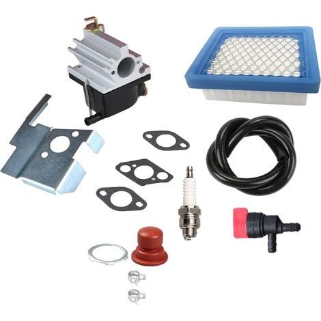 S-giant 640020 Carburateur Carb Kit de Filtre à Air Bougie d'allumage Compatible avec Tecumseh 640020A 640020B VLV126 VLV60 VLV50 VLV55 VLV65 VLV66 VLV126A 6.5HP 6.75HP Moteur Tondeuse à Gazon (1/4)