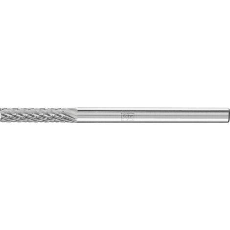 PFERD TOOLS Hartmetall Frässtift Zylinder ZYAS stirnverzahnt Ø 03x13mm Schaft-Ø 3mm Z4 universal mittel fein (1/4)
