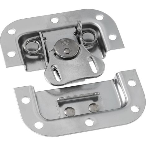 Accessory Suitcase Closure Locking Padlock Buckle Chrome Flight Secure