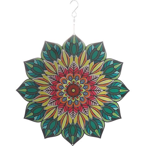 Grelot À Vent - En Acier Inoxydable - Pour Jardin Extérieur - Diamètre 38,5 Cm - 1 Pièce (1/5)
