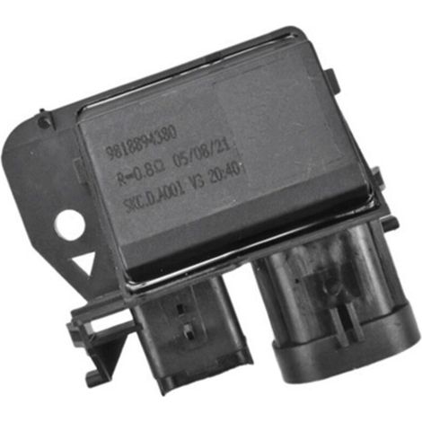 1 couleur : noir + argent matériau : plastique + métal résistance du ventilateur module de commande du réservoir d'eau électrique.