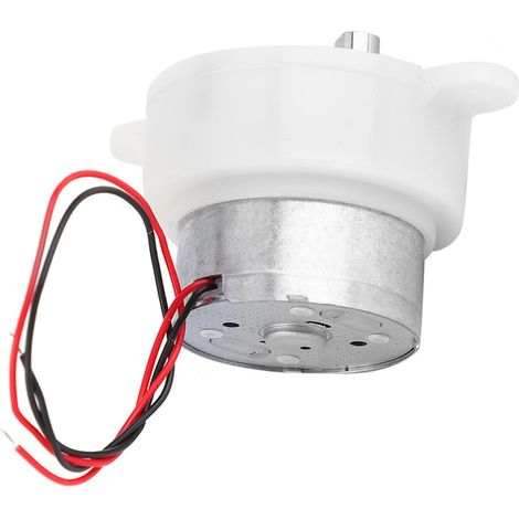 Moteur à engrenages plastique DC 6V, couple élevé et faible consommation (1/5)