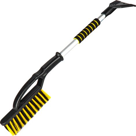 Spazzola, spazzola, raschietto per ghiaccio, ottone, bel tocco, alluminio, 75 cm (1/5)
