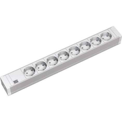 BACHMANN 19" 1,5HE PVC 8xCEE7/3 2,0m CEE7/7, 333.601 (1/2)