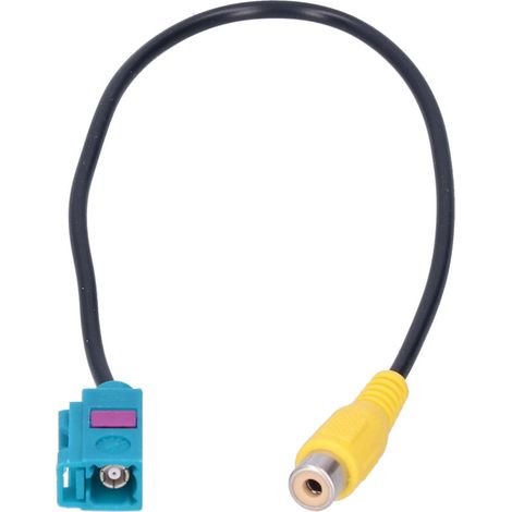 Jeffergarden Câble adaptateur vidéo de caméra inversée, cordon à noyau en cuivre adapté pour W204 C180 E200 (1/5)