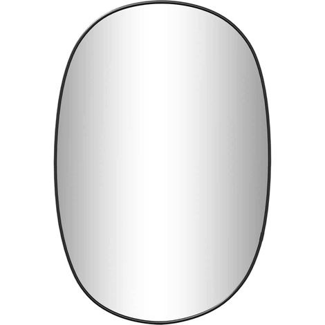 Miroir mural Noir 50x35 cm (1/5)