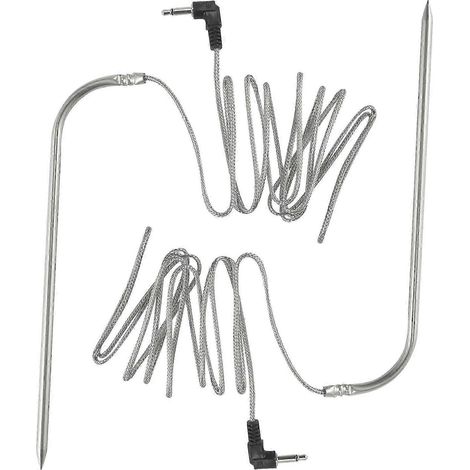 Filiyano – câble résistant à la – Sonde à viande haute température compatible avec les barbecues à pellets Pit Boss, lot de 2 sondes de rechange (1/5)