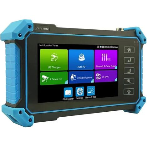 Testeur de vidéosurveillance prenant en charge la caméra IP 5,4 Pouces IPC-5200 Plus Full 8MP IP CVI TVI AHD SDI Analogique 6 En 1 VGA Et 4K HD Entrée Testeur De Caméra IP(IPC-5200 Plus) (1/5)