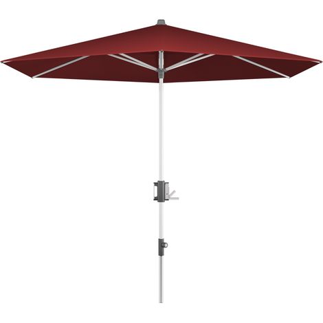 Doppler Sonnenschirm / Mittelmastschirm "Apoll 230 x 150 cm", bordeaux, Bezug 100 % Polyester, Gestell aus Aluminium, 7 kg Sonnenschirm / Mittelmastschirm "Apoll 290", bordeaux, Ø 290 cm (1/5)