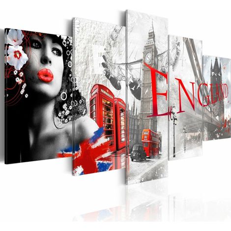 Tableau l'esprit de londres - 100 x 50 cm (1/4)