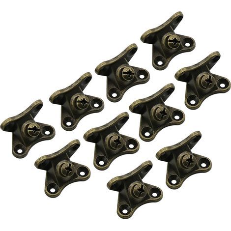 Pack de 10 Combinaison amovible Coin Papillon Vert Antique (1/2)