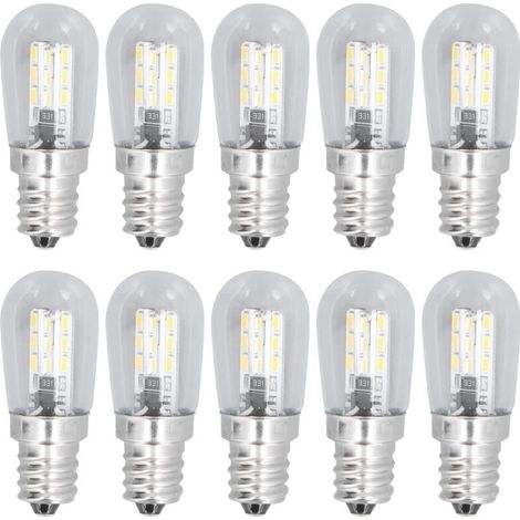 10 pièces LED E12 ampoule verre petit plafonnier ampoule 500LM applique ampoule pour chambre bureau 220V (1/5)