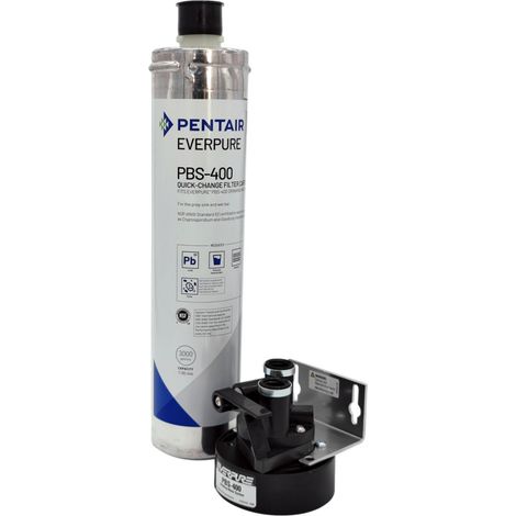 Everpure Pbs 400 Untertisch-wasserreiniger Mit 3/8-zoll-anschlusskopf – Filterung Bis Zu 0,5 Mikrometer (1/5)