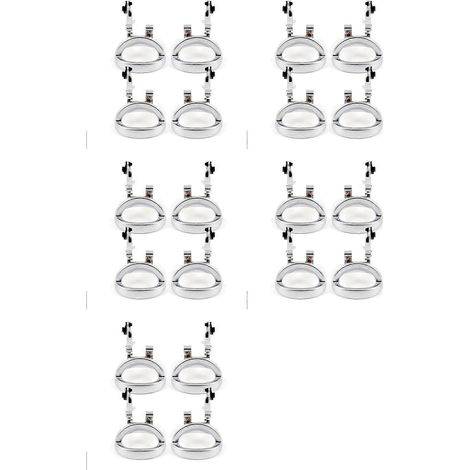 20 manijas interiores para puertas de automóvil Dodge Nitro 2007-2011 68004828AA 68004829AA, acabado cromado satinado. (1/5)