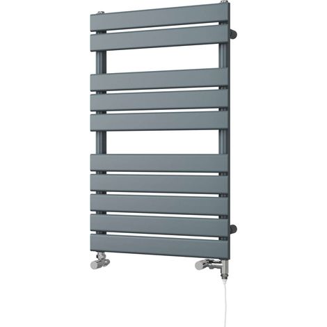 Typhoon - Anthracite Dual Fuel Towel Rail H816mm x W500mm Standard (1/3)