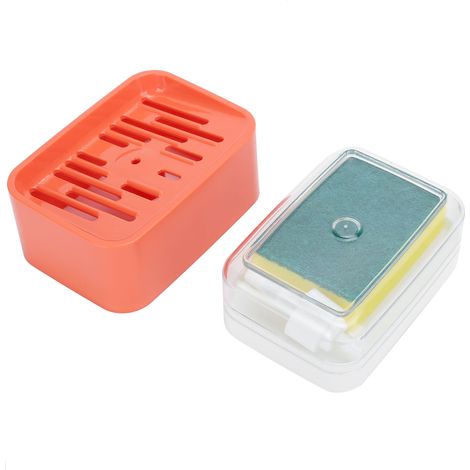 Distributeur de Savon Liquide Automatique à Pression pour Évier de Cuisine et Plan de Travail Rouge (1/5)