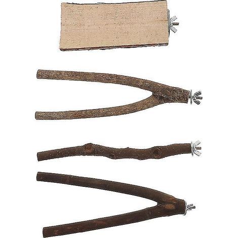 Support pour perchoir à oiseaux (lot de 4) (1/3)