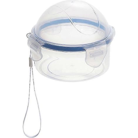 Boîte à salade, boîte de conservation pour fruits et légumes, organisateur de rangement alimentaire transparent (1/2)