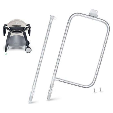 Tube Brûleur en Acier Inoxydable Convient pour WeberQ300, Q320, Q3000, Q3200 Série Gas Grill (Pièces de Rechange de 60036/65032) (1/4)