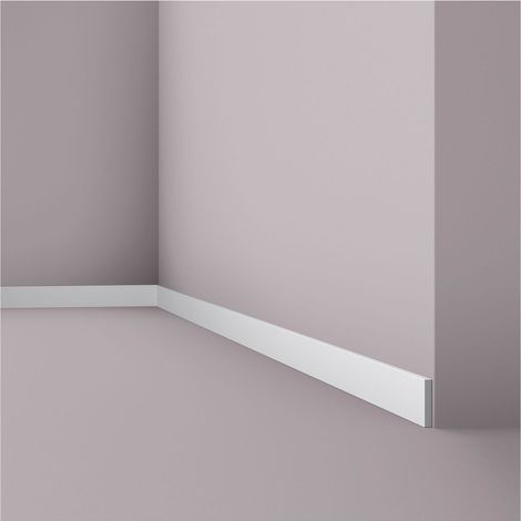 NMC FL10-box WALLSTYL Noel Marquet 1 caja 32 piezas Zócalo diseño moderno blanco 64 m