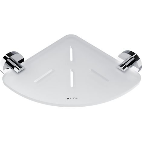 Nimco Étagère D'angle Plexiglass, Avec Chrome Fixation, UNIX UN X208-26 (1/4)