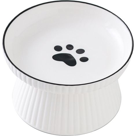 Gamelles surélevées en céramique pour chats ou chiens, bols pour nourriture ou eau pour animaux (1/5)