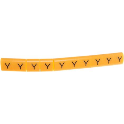 Marcador de cables OZ-0/Y amarillo E04ZP-01020104700 /100 unidades/