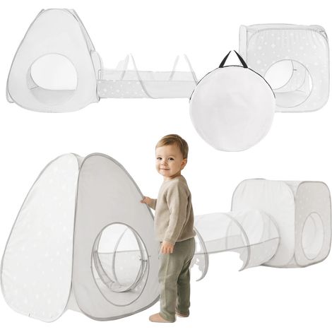 Tente, Jeu Sensoriel, Amusement Polyvalent, GRIS (1/5)