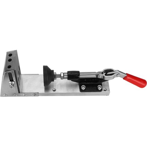 Guide de perçage incliné pour trous de poche en bois, étau de serrage avec accessoires, outil de menuisier (1/5)