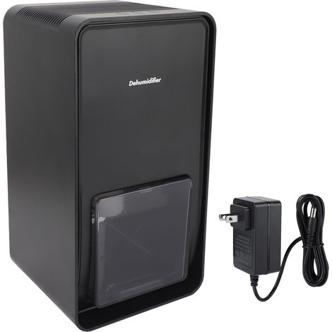1.2L Dehumidifier Quiet 60 Sq Meter Colorful Light 2 Modes Water Full Alert Portable Dehumidifier 100‑240V for Basement US Plug