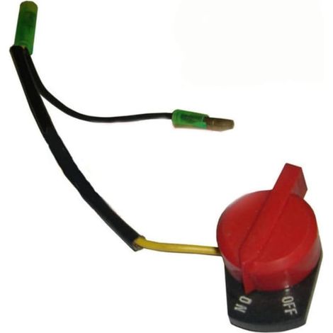 Interrupteur d'arrêt du moteur ON OFF Bouton d'arrêt générateur professionnel Interrupteur remplacement du moteur interrupteur d'arrêt du générateur interrupteur d'arrêt moteur professionnel (1/5)