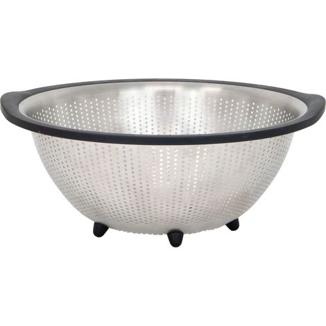 Scolapasta Colapasta in Acciaio con Menico e Piedi 29 cm