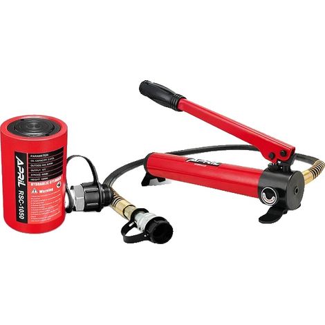 Hydraulikzylinder, 10 Tonnen Tragfähigkeit, 50 mm Hubhöhe, RSC-1050 mit CP-180 (1/2)
