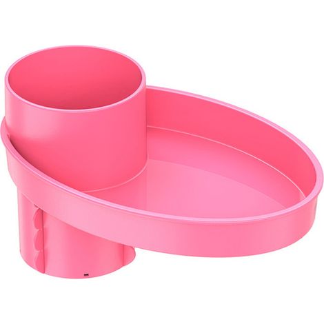 Plateau porte-gobelet portable avec organiseur d'assiettes et plateau repas rotatif pour siège auto (1/5)
