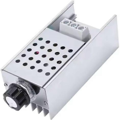 Régulateur de tension SCR 220 V CA 10 000 W, variateur LED, contrôleur de vitesse de moteur, régulateur de température, alimentation à variation d'intensité (1/5)